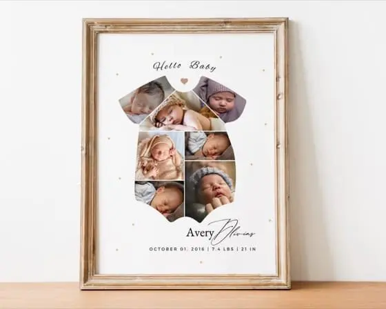 Baby & Newborn photo collage templates