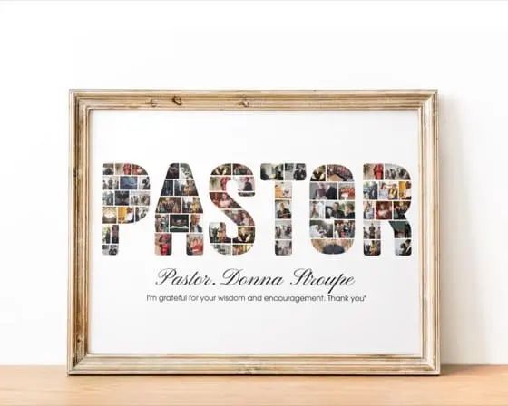 Pastor Appreciation photo collage templates