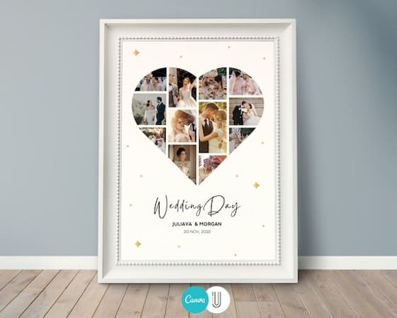 Wedding & Couples photo collage templates